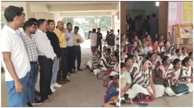 Sonbhadra News: एनएचएम संविदा कर्मचारियों ने दी आंदोलन की चेतावनी, 5 से 10 अक्टूबर तक चरणबद्ध प्रदर्शन.