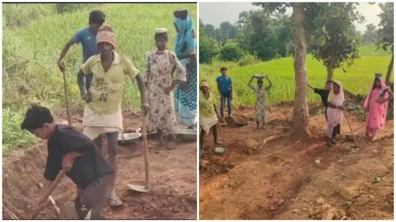Sonbhadra News: जी राम जी योजना के कार्य में नाबालिगों से मजदूरी कराने का आरोप, जांच में जुटा विभाग.
