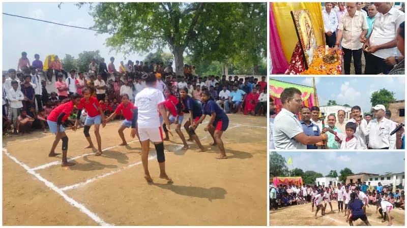 Sonbhadra News: बरवाटोला न्याय पंचायत की खेलकूद प्रतियोगिता में मझौली का दबदबा, कई स्पर्धाओं में हासिल किया प्रथम स्थान.