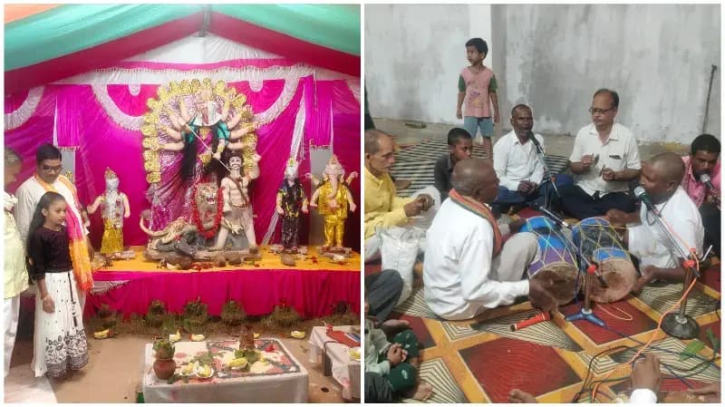 Sonbhadra News: असनहर के श्री हरिशंकर मंदिर में मां कात्यायनी की पूजा, भजन-कीर्तन से भक्तिमय हुआ माहौल.