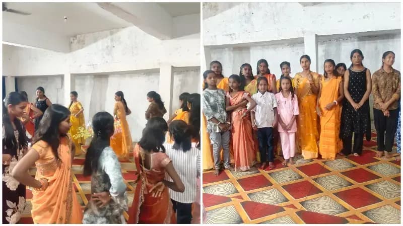 Sonbhadra News: असनहर में गरबा-डांडिया महोत्सव की धूम, देर रात तक थिरकीं महिलाएं और बच्चियां.