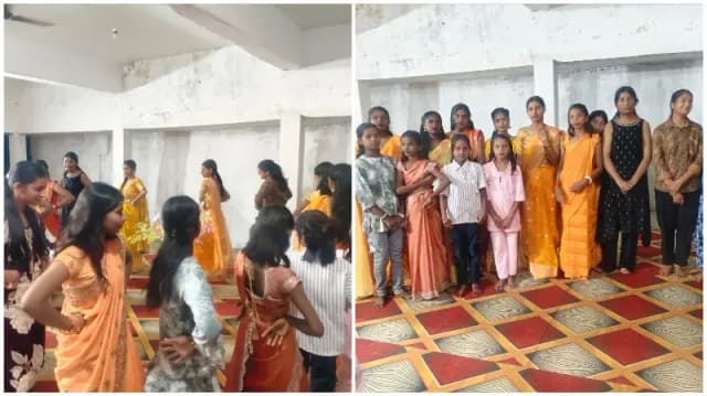 Sonbhadra News: असनहर में गरबा-डांडिया महोत्सव की धूम, देर रात तक थिरकीं महिलाएं और बच्चियां.