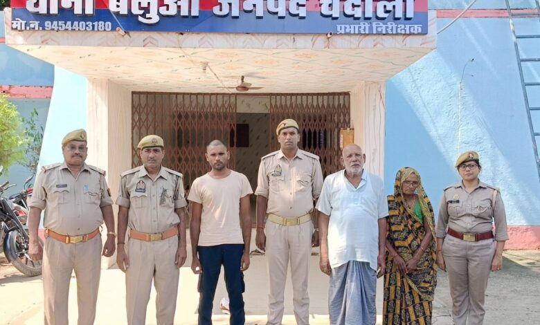 बलुआ पुलिस की गिरफ्त में दहेज हत्या के वांछित