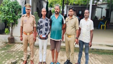 सदर कोतवाली पुलिस की गिरफ्त में दोनों आरोपी