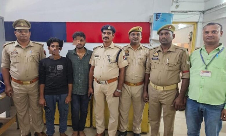 जीआरपी आरपीएफ की गिरफ्त में शातिर मोबाइल चोर
