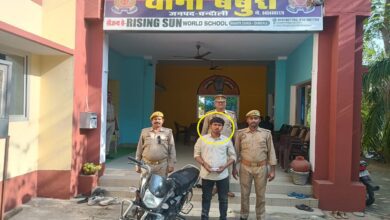 बबुरी पुलिस की गिरफ्त में आरोपी