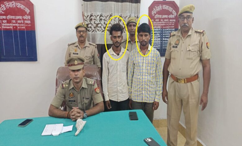 इलिया पुलिस की गिरफ्त में गैंगेस्टर