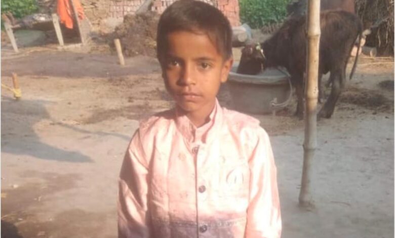 मृतक बालक सत्य कुमार की फोटो